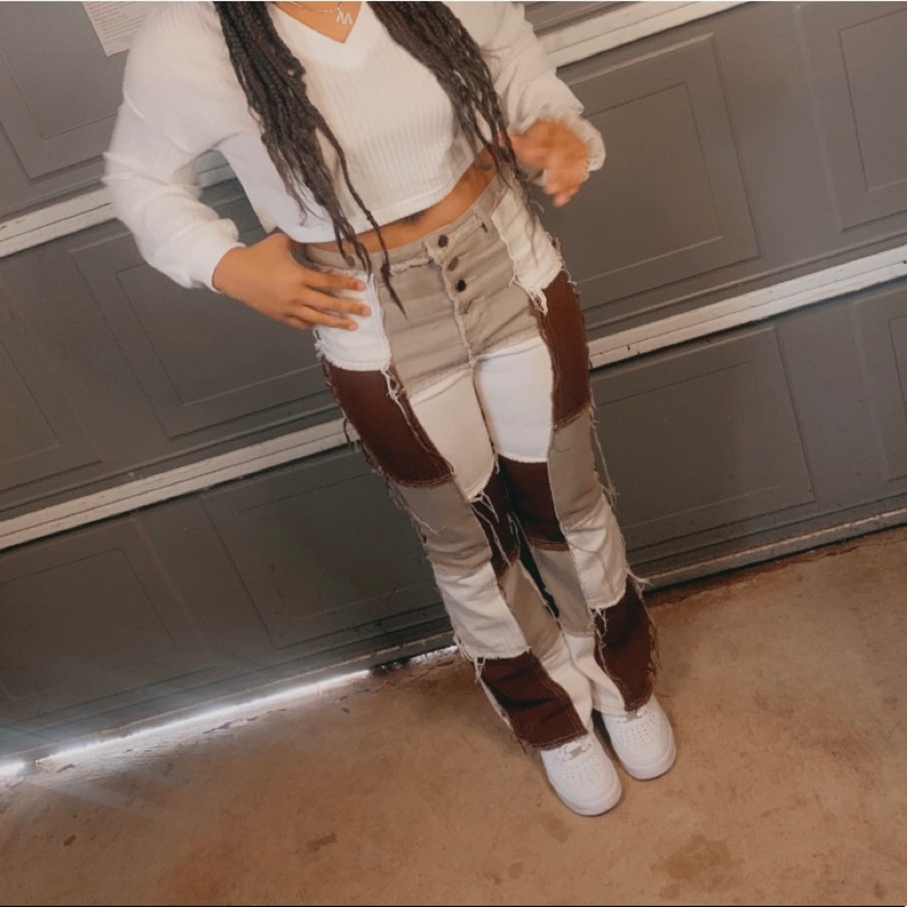 ROMWE Graphic pants only worn for pictures
